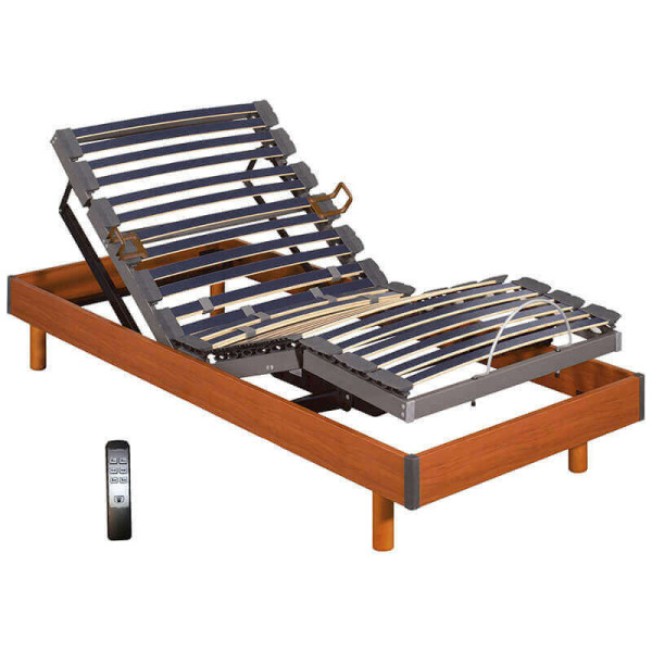 Cama Eléctrica Futurlam Madera Pikolin