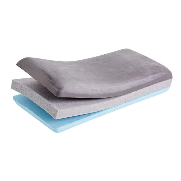 Housse double Visco Plus High oreiller fermeté moyenne-élevée