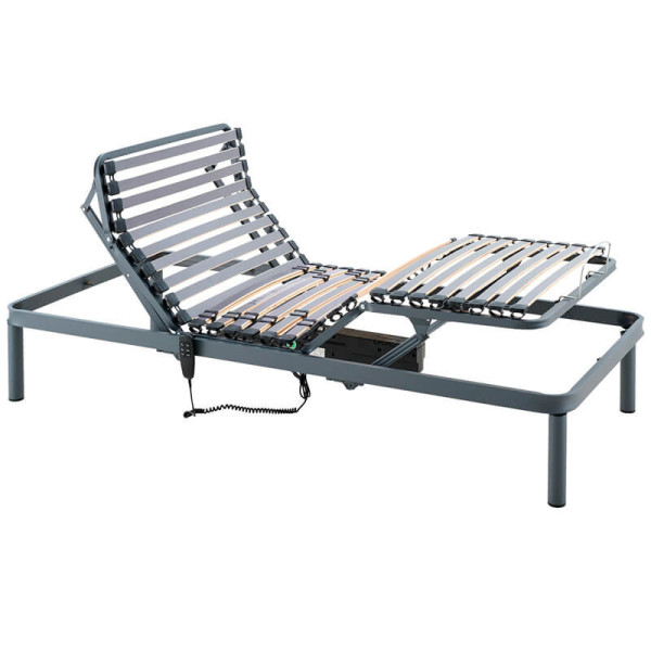 Cama articulada elétrica com 5 ripas basculantes