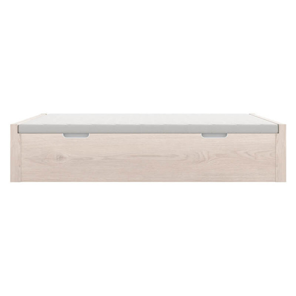 Canapé Abatible Arcón de madera con tirador embutido altura 34 cm
