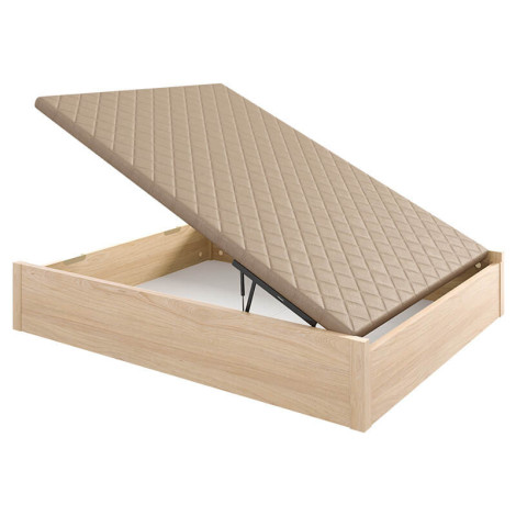Folding sofa Wooden chest with breathable legs height 34.5 cm 2