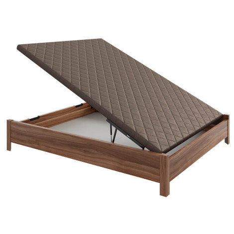 Canapé pliant Coffre en bois avec pieds respirants hauteur 34,5 cm 2