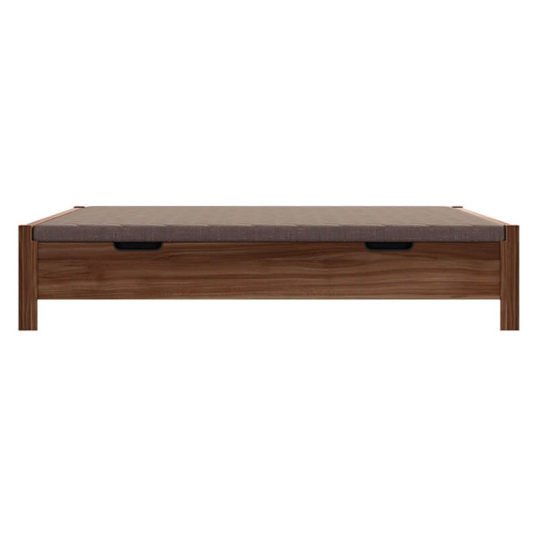 Folding sofa Wooden chest with breathable legs height 34.5 cm