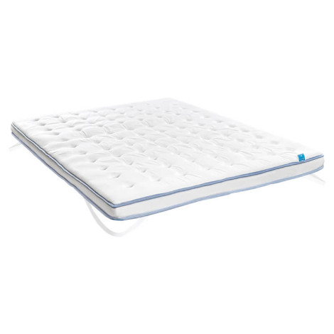 Protetor de colchão viscoelástico de 11 cm, firmeza média, respirável, adaptável e com conforto extra. 2