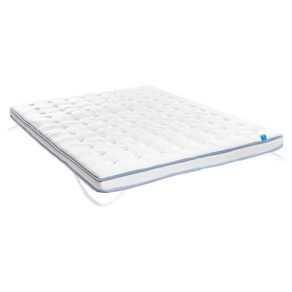 Topper Matratze Topper Naturlatex Blanc weiche Höhe 13 cm