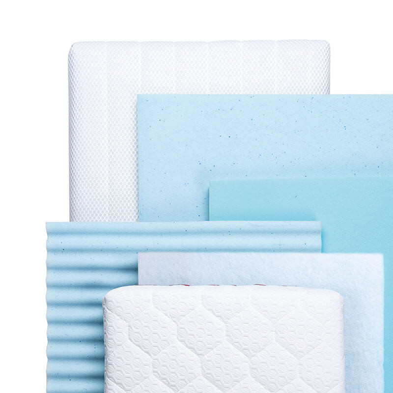 Matelas pour lit de bébé en mousse viscoélastique Jiraff