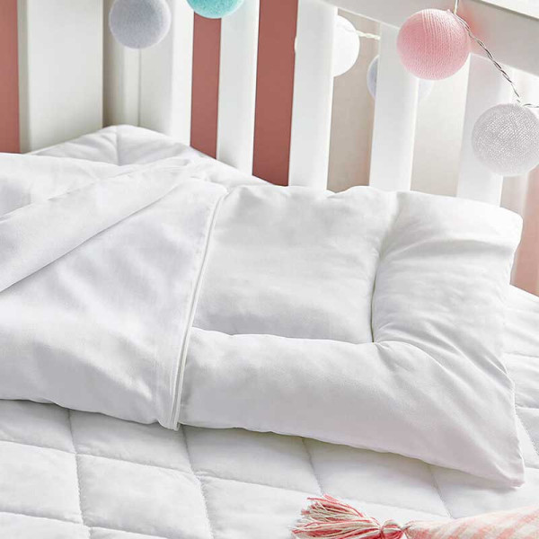 Fiber crib pillow Baby anti-mite optimal firmness
