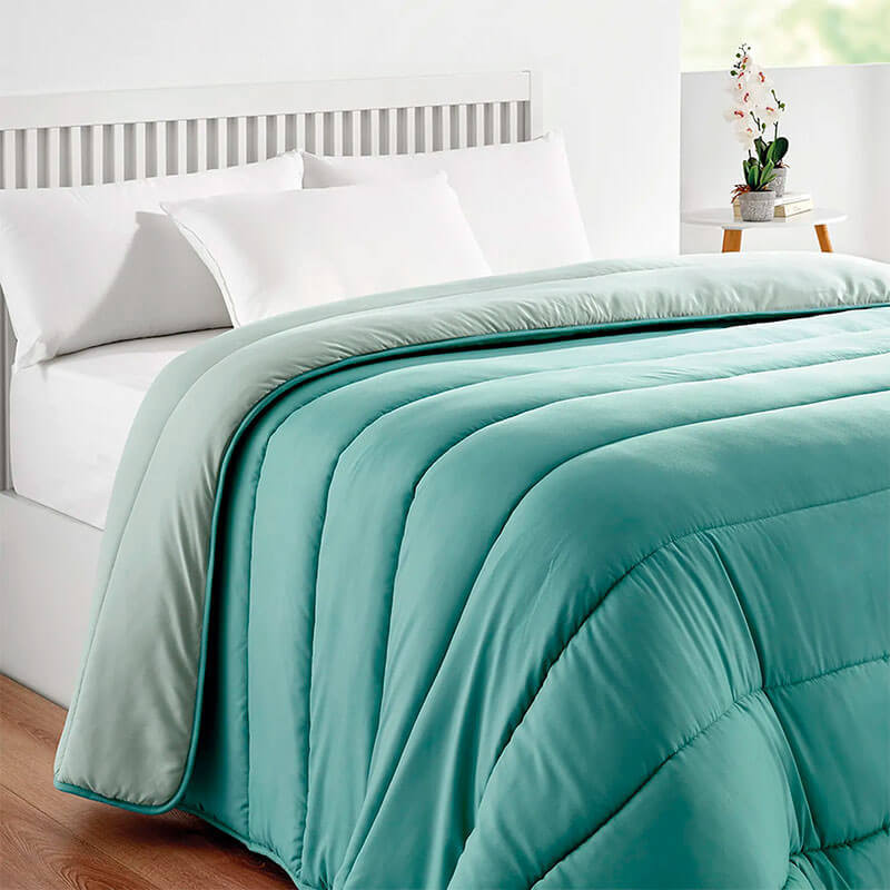 Nordic Denver Bicolor Verde 150/160 cama (240x220)