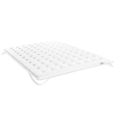 3cm Fiber Mattress Topper, Adaptable, Soft, Medium Firmness, Extra Comfort 2