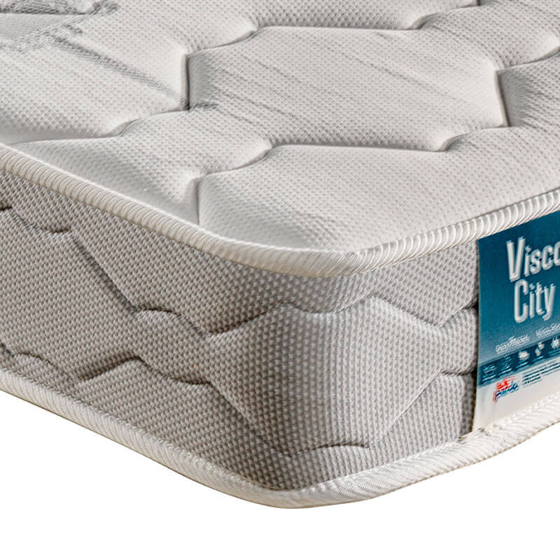 Brown visco City mattress 16 cm firm suitable for bunk beds