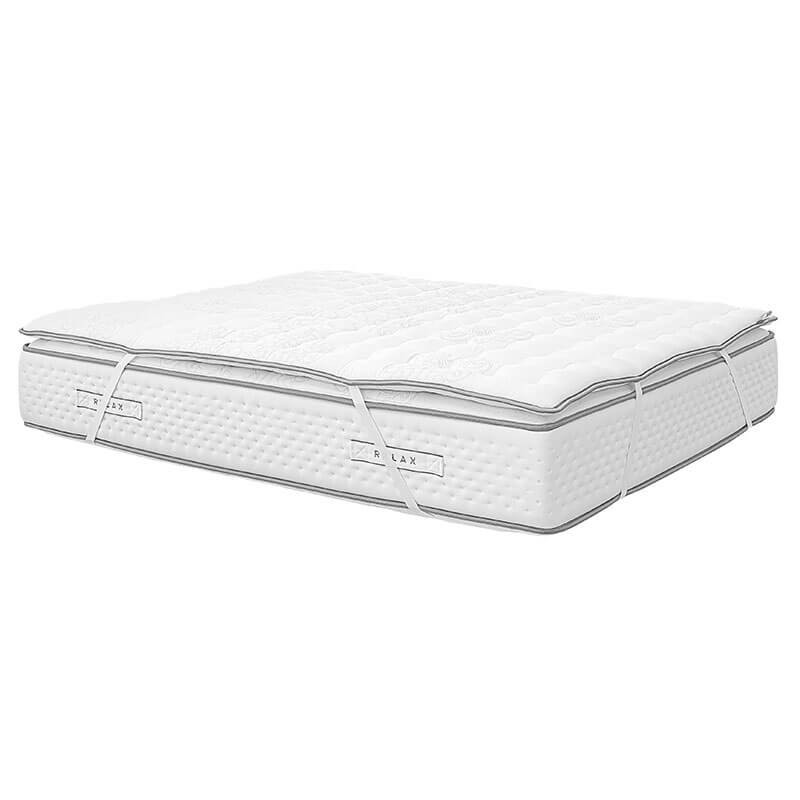 Topper Magnum Algodón Natural HR SuperSoft Confort Extra Suavidad Efecto Nube Transpirable Fijación Segura Altura 5 cm