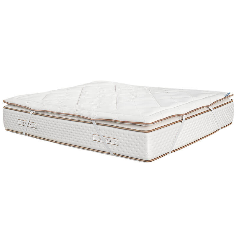 Topper Magnum Algodón Natural HR SuperSoft Confort Extra Suavidad Efecto Nube Transpirable Fijación Segura Altura 5 cm