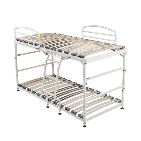 Beliche dobrável Vega Max com sistema hidráulico Branco 2