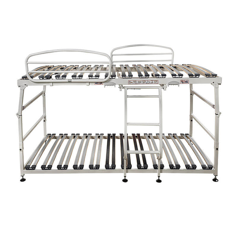 Litera plegable Vega Max con hidráulicos  Blanca