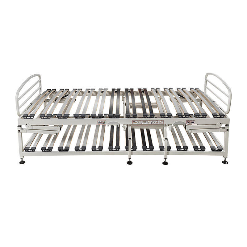 Vega Max folding bunk bed with hydraulics White