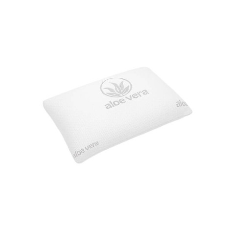 Pack de duas almofadas anti-alérgicas em flocos 100% viscoelástico com aloe vera
