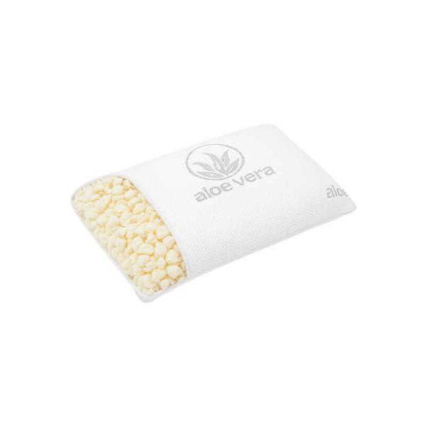 Pack de dos almohada copos 100% viscoelástica antialérgica con aloe vera