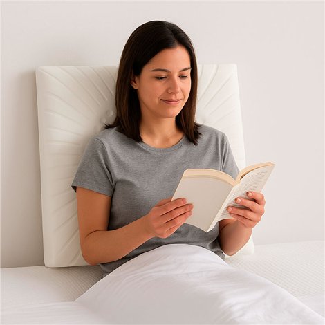 Visco XL quadrant reading cushion.