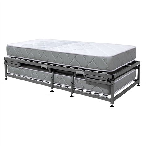 Vega Pardo folding bunk bed pack + 2 Vega visco mattresses from Pardo 17 cm firm suitable for bunk beds 2