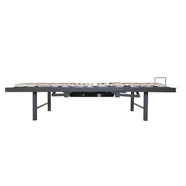 Pacote de colchão articulado com molas ensacadas e altura viscoelástica 23 cm + Cama articulada elétrica com 5 planos