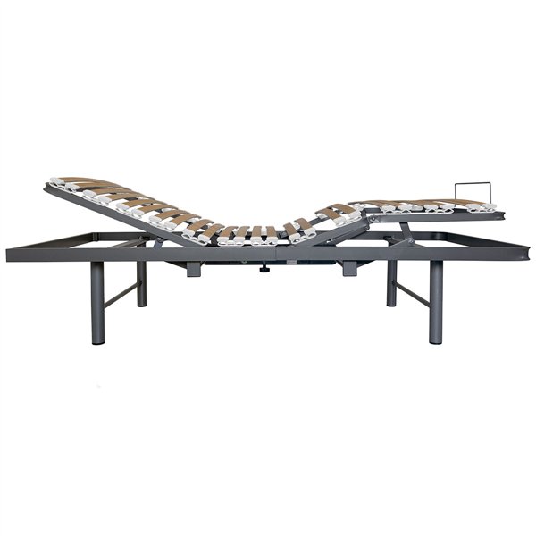 Articulated mattress pack with pocket springs and viscoelastic height 23 cm + Electric articulated bed with 5 planes
