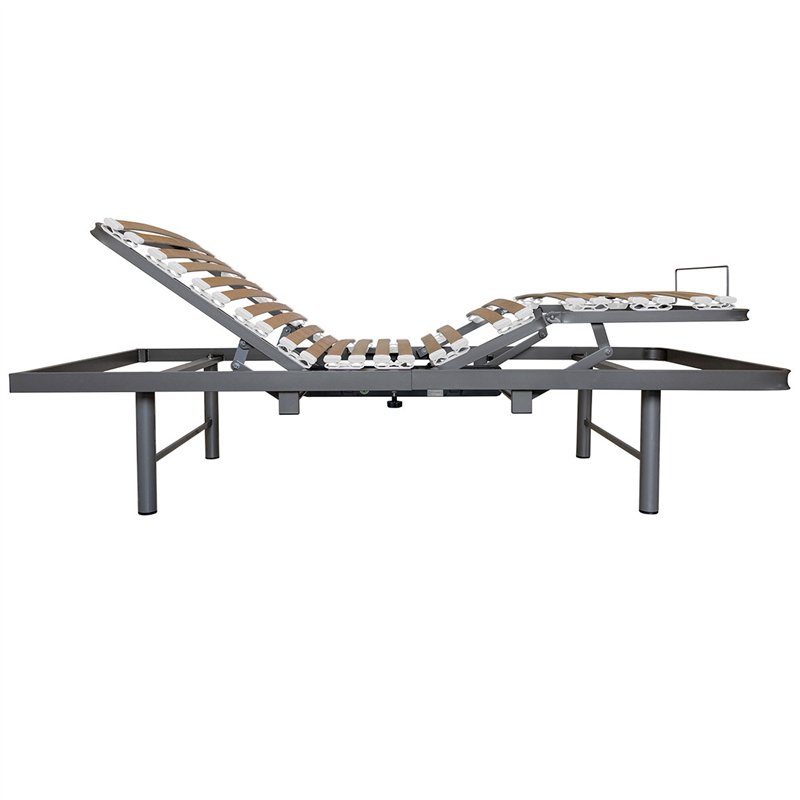 Articulated mattress pack with pocket springs and viscoelastic height 23 cm + Electric articulated bed with 5 planes