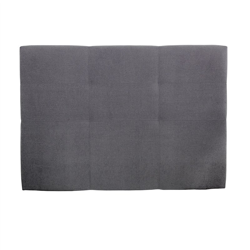 Deco headboard upholstered in fabric