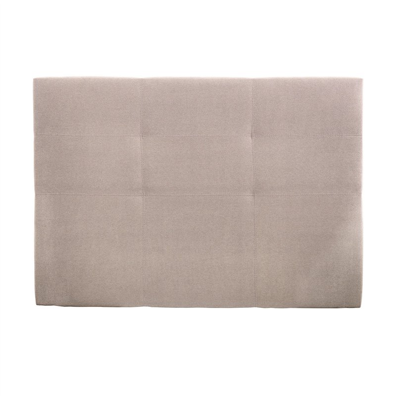 Tête de lit déco recouverte de tissu