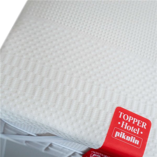 Surmatelas en latex naturel Fermeté moyenne-haute Confort supplémentaire Respirant Hypoallergénique Adaptable Améliore le repos 