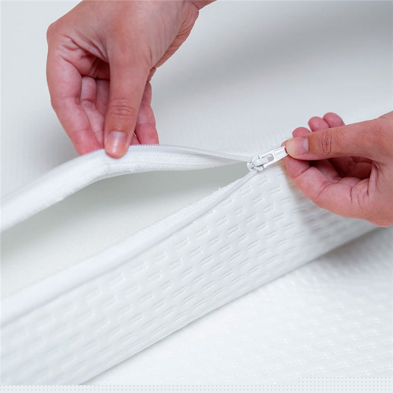 Topper de látex natural Firmeza média-alta Conforto extra Respirável Hipoalergênico Adaptável Melhora o descanso Suporte ergonôm