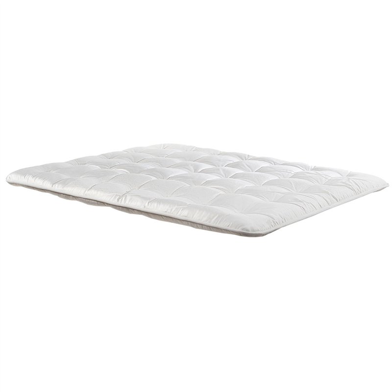 Capa de colchão 100% natural Firmeza média-alta Conforto extra Respirável Hipoalergênico Adaptável Melhora o apoio ao descanso