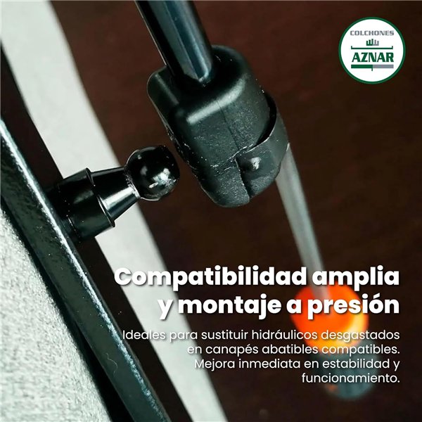Hidráulicos para canapé abatible