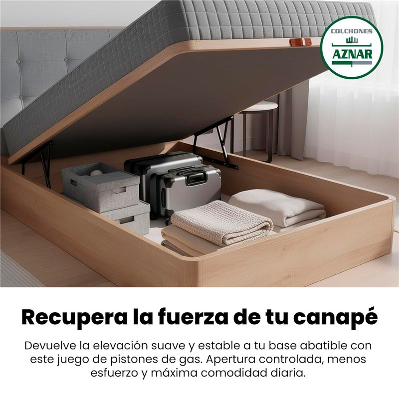Hidráulicos para canapé abatible