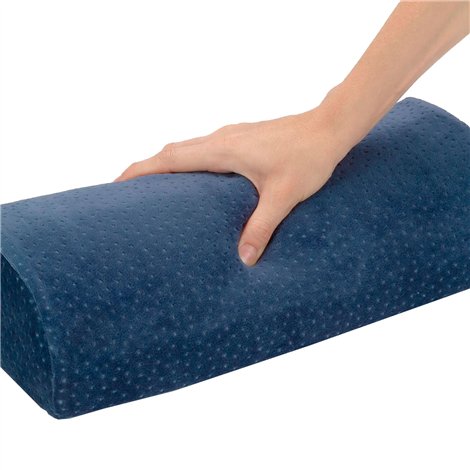 Almohada viscoelástica media luna para rodillas y piernas 2
