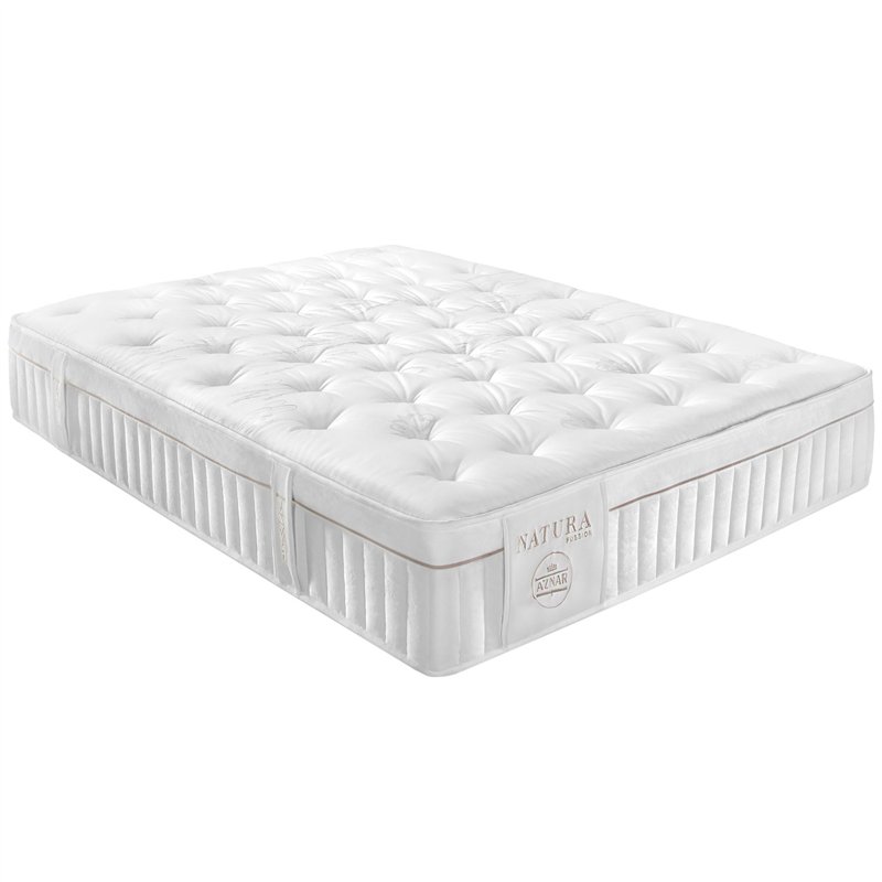 Matelas Natura Fusion avec ressorts ensachés et latex 100% naturel