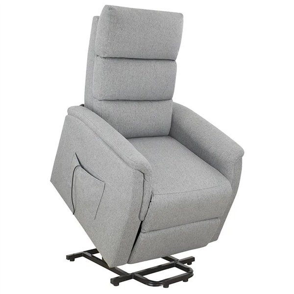Pouf folding single bed upholstered fabric height 80 cm