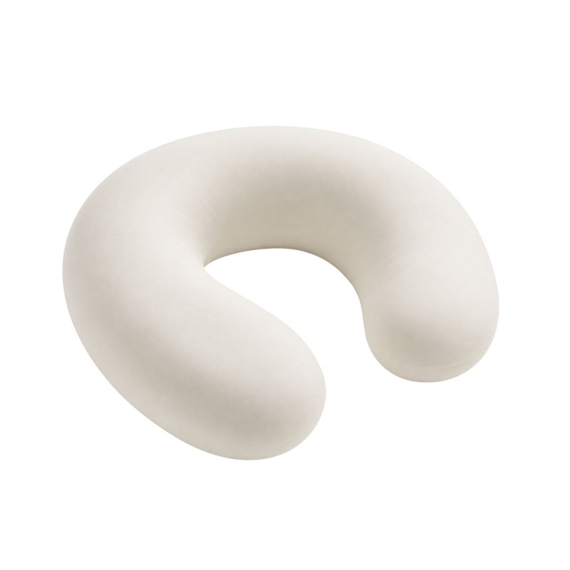 Collier cervical viscoélastique de voyage ergonomique