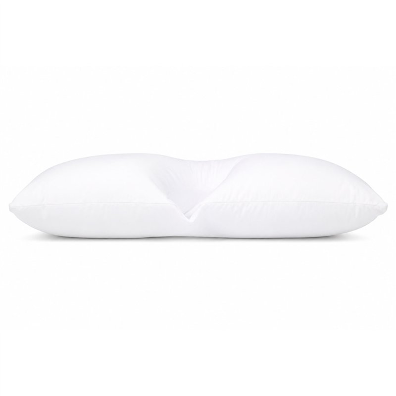 Almofada cervical 100% fibra oca de silicone com toque de penugem