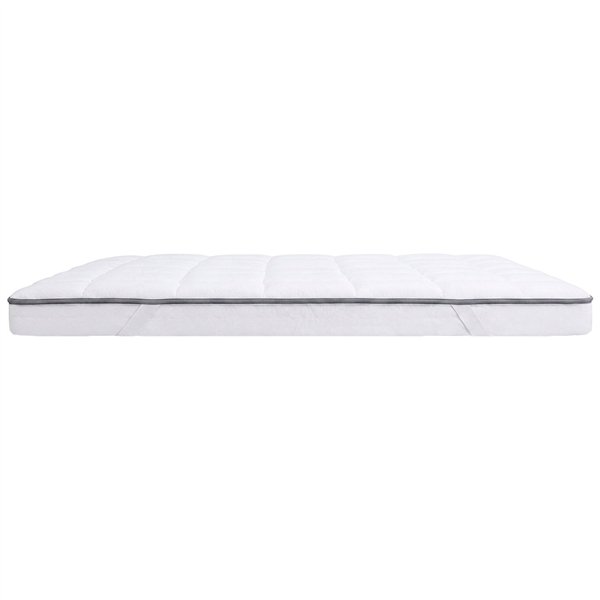 Sobrecolchón Topper relleno de mico-fibra 100% altura 7 cm