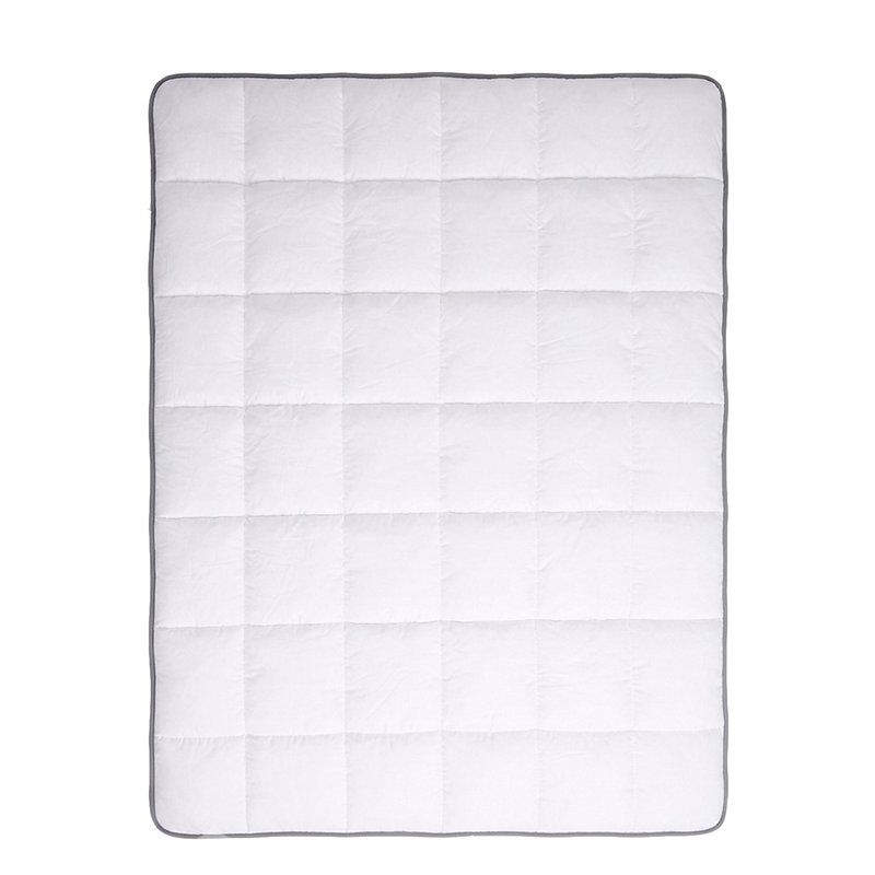 Sobrecolchón Topper relleno de mico-fibra 100% altura 7 cm