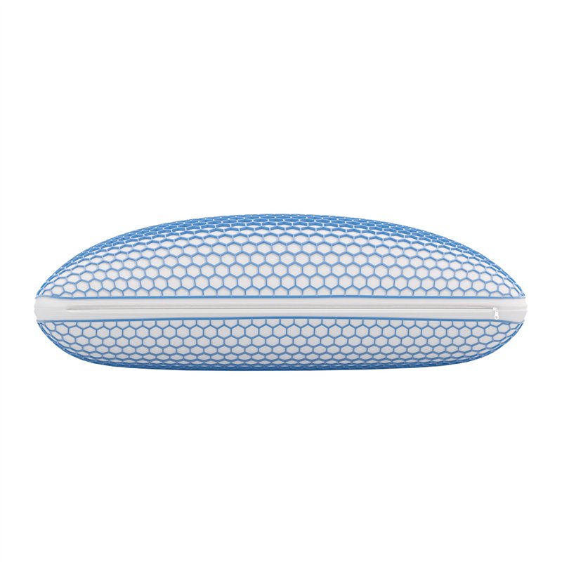 Oreiller Emma doux ajustable en microfibre faible fermeté