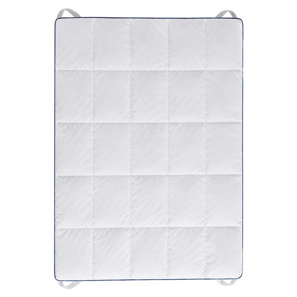 Sobrecolchón Topper relleno de mico-fibra 100% altura 7 cm
