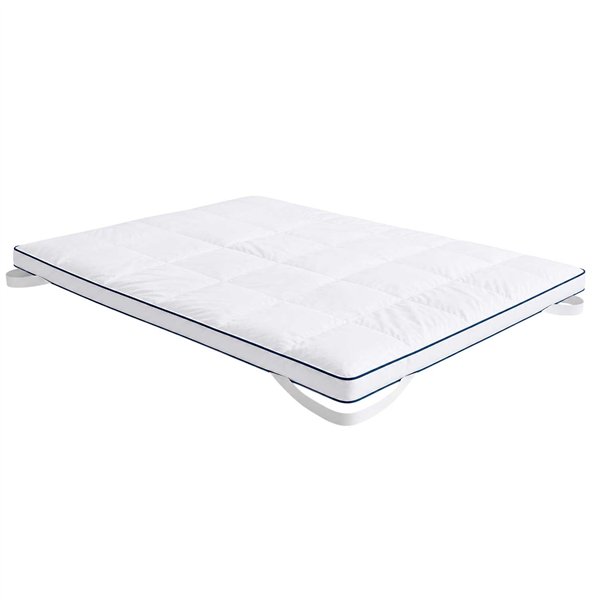 Sobrecolchón Topper relleno de mico-fibra 100% altura 7 cm