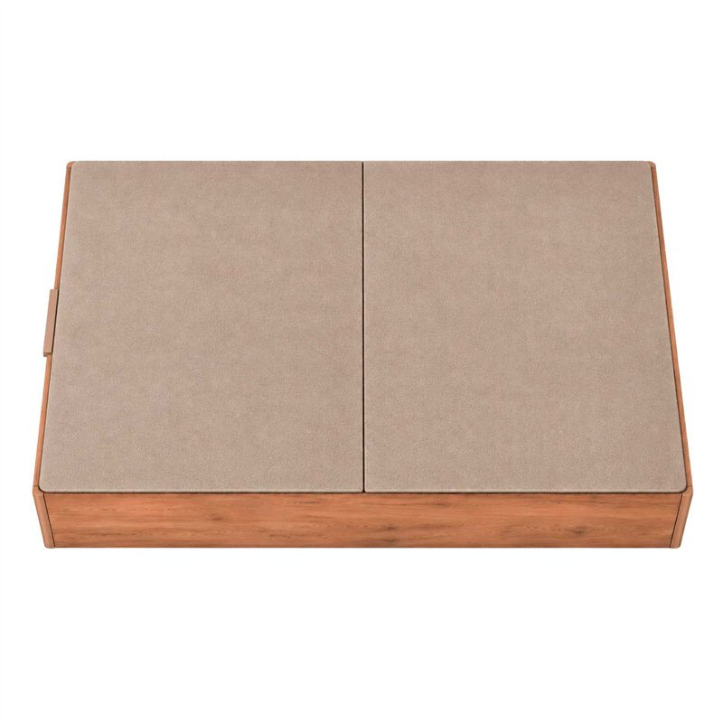 Canapé pliant avec housse anti-poussière, hauteur 33 cm