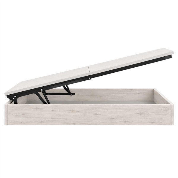 Canapé pliant avec housse anti-poussière, hauteur 33 cm