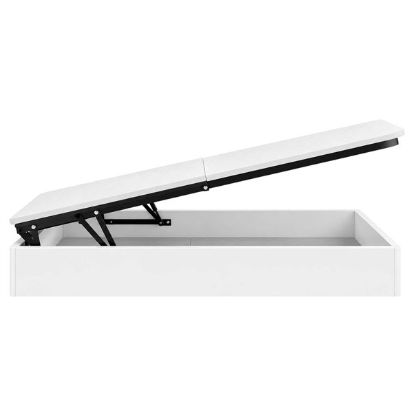 Canapé pliant avec housse anti-poussière, hauteur 33 cm