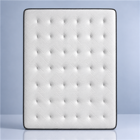 Matelas duplex à ressorts ensachés de 29 cm, ferme et très frais.