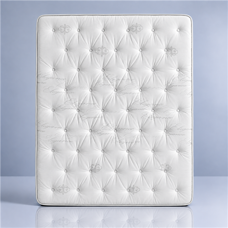 Colchão Natura Fusion com molas ensacadas e 100% látex.