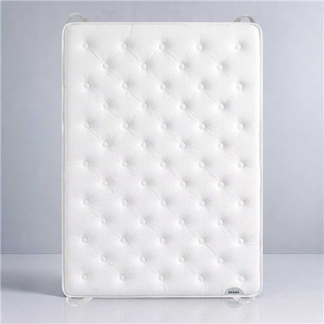 Protetor de colchão de fibra de 3 cm, adaptável, macio, firmeza média, conforto extra