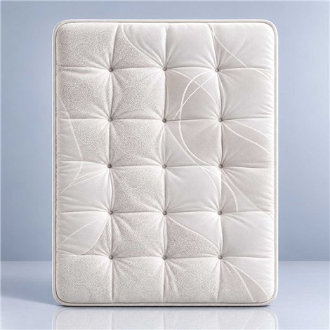 Topper colchón natural 100% Firmeza media-alta Confort extra Transpirable Hipoalergénico Adaptable Mejora descanso Soporte